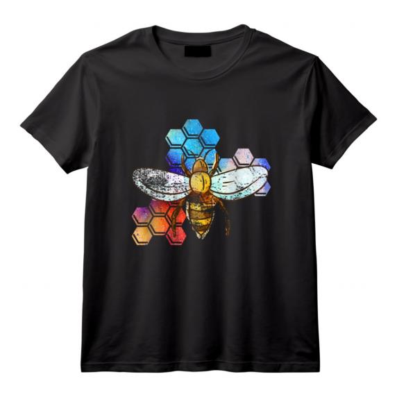 Apiculture Abeille Miel Vintage Apiculteur Naturaliste Insec T-Shirt - Design Original pour Amateurs de Nature