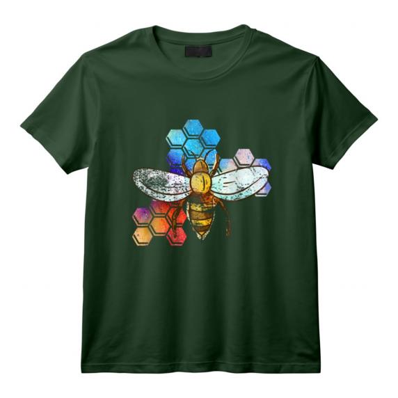 Apiculture Abeille Miel Vintage Apiculteur Naturaliste Insec T-Shirt - Design Original pour Amateurs de Nature