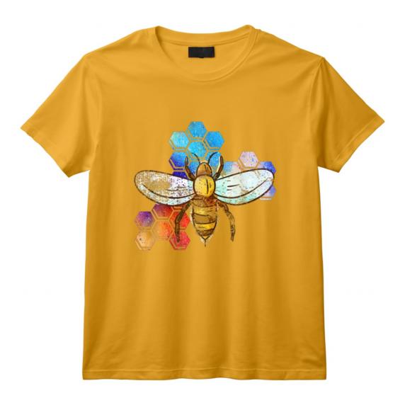 Apiculture Abeille Miel Vintage Apiculteur Naturaliste Insec T-Shirt - Design Original pour Amateurs de Nature