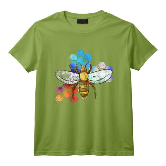 Apiculture Abeille Miel Vintage Apiculteur Naturaliste Insec T-Shirt - Design Original pour Amateurs de Nature