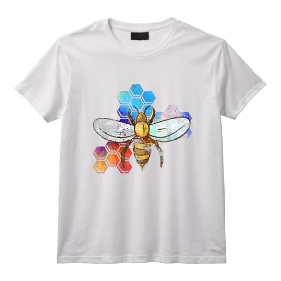 Apiculture Abeille Miel Vintage Apiculteur Naturaliste Insec T-Shirt - Design Original pour Amateurs de Nature