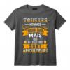 HapBird T-Shirt - Cadeau Apiculture Homme Passionné d'Abeilles - Idée Unique pour un Anniversaire ou Noël