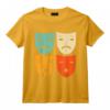 Masques de Théâtre Vintage Théâtre Actrice Drame Acteur T-Shirt - Idéal pour les Amateurs de Théâtre et Cadeau Unique pour Acteurs