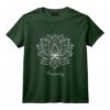 Sérénité Fleur de Lotus Spirituel Yoga Méditation Namaste T-Shirt - Conception Florale Sacré pour la Paix Intérieure
