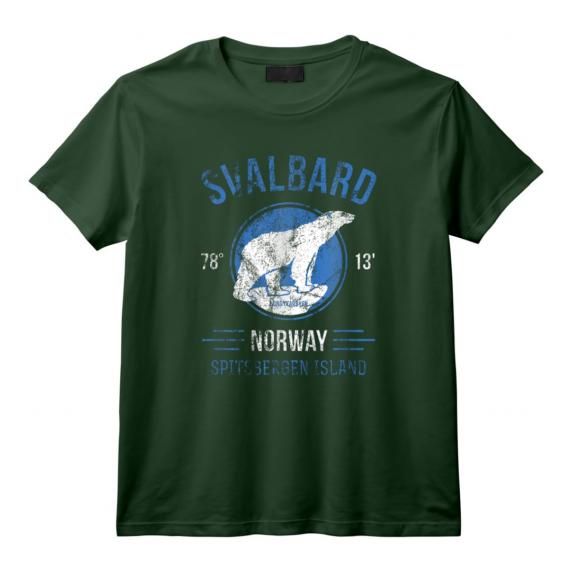 Svalbard Norvège Ours Polaire Polar Bear Longyearbyen Norway Vintage T-Shirt - Unique Travel Souvenir Design Svalbard Norvège Ours Polaire Polar Bear Longyearbyen Norway Vintage T-Shirt - Unique Travel Souvenir Design
