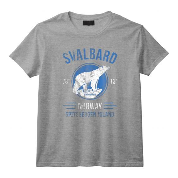 Svalbard Norvège Ours Polaire Polar Bear Longyearbyen Norway Vintage T-Shirt - Unique Travel Souvenir Design Svalbard Norvège Ours Polaire Polar Bear Longyearbyen Norway Vintage T-Shirt - Unique Travel Souvenir Design