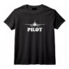 Aviation Avion Volant Copilote de Ligne Aérienne Cadeau T-Shirt - Idée Amusante pour Pilotes et Passionnés d'Aviation