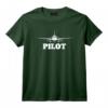 Aviation Avion Volant Copilote de Ligne Aérienne Cadeau T-Shirt - Idée Amusante pour Pilotes et Passionnés d'Aviation