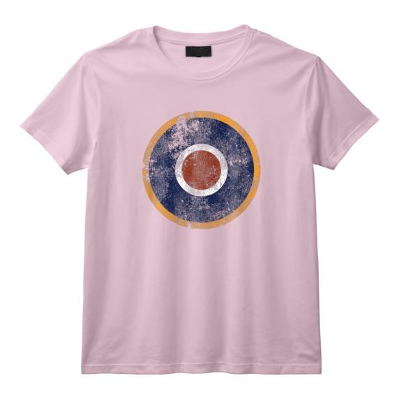 Supermarine Spitfire | RAF Type C1 Vintage Air Force Roundel T-Shirt - WWII Aviation Tee for History and Military Enthusiasts