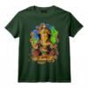 Seigneur Ganesha Vinayaka Pillaiyar Binayak Diety hindou T-Shirt - Art Ganesh Yoga Cadeau Spirituel pour les Amateurs d'Art Hindou