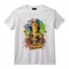 Seigneur Ganesha Vinayaka Pillaiyar Binayak Diety hindou T-Shirt - Art Ganesh Yoga Cadeau Spirituel pour les Amateurs d'Art Hindou