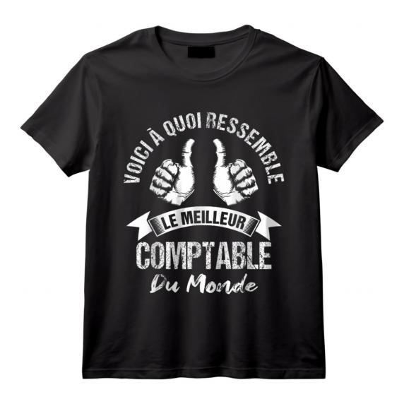 Le meilleur Comptable du monde cadeau d'anniversaire T-Shirt - Conception Drôle pour Hommes, Femmes et Enfants Le meilleur Comptable du monde cadeau d'anniversaire T-Shirt - Conception Drôle pour Hommes, Femmes et Enfants