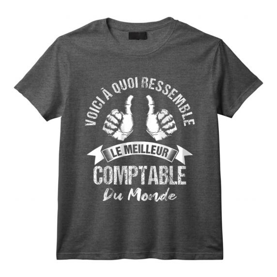 Le meilleur Comptable du monde cadeau d'anniversaire T-Shirt - Conception Drôle pour Hommes, Femmes et Enfants Le meilleur Comptable du monde cadeau d'anniversaire T-Shirt - Conception Drôle pour Hommes, Femmes et Enfants