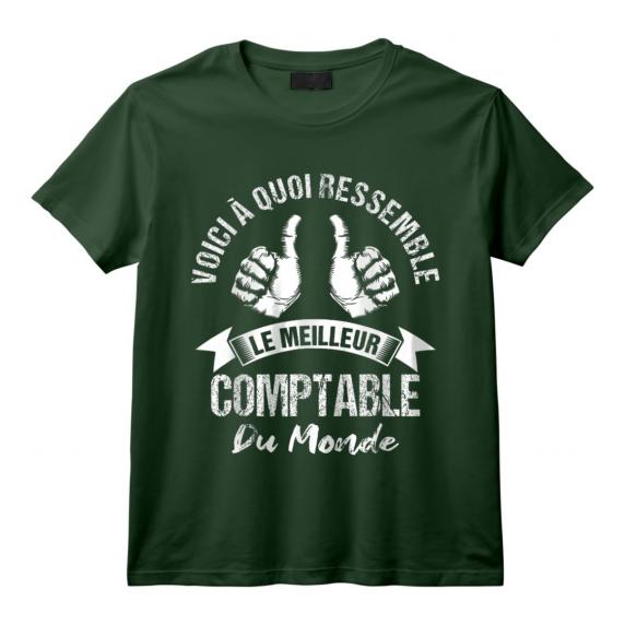 Le meilleur Comptable du monde cadeau d'anniversaire T-Shirt - Conception Drôle pour Hommes, Femmes et Enfants Le meilleur Comptable du monde cadeau d'anniversaire T-Shirt - Conception Drôle pour Hommes, Femmes et Enfants