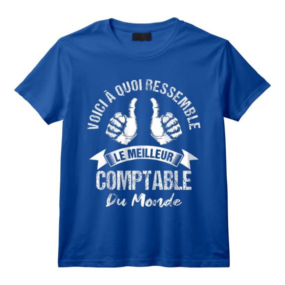 Le meilleur Comptable du monde cadeau d'anniversaire T-Shirt - Conception Drôle pour Hommes, Femmes et Enfants Le meilleur Comptable du monde cadeau d'anniversaire T-Shirt - Conception Drôle pour Hommes, Femmes et Enfants