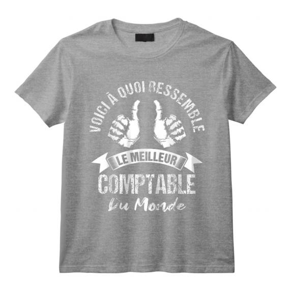 Le meilleur Comptable du monde cadeau d'anniversaire T-Shirt - Conception Drôle pour Hommes, Femmes et Enfants Le meilleur Comptable du monde cadeau d'anniversaire T-Shirt - Conception Drôle pour Hommes, Femmes et Enfants