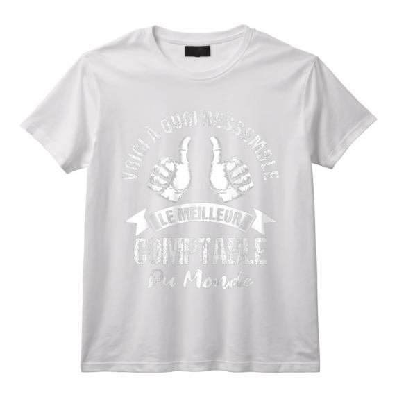 Le meilleur Comptable du monde cadeau d'anniversaire T-Shirt - Conception Drôle pour Hommes, Femmes et Enfants Le meilleur Comptable du monde cadeau d'anniversaire T-Shirt - Conception Drôle pour Hommes, Femmes et Enfants