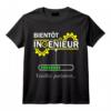 Futur Ingénieur Humour Veuillez Patienter T-Shirt - Cadeau Drôle pour Élèves en Classes Préparatoires et Étudiants en Écoles d'Ingénieurs