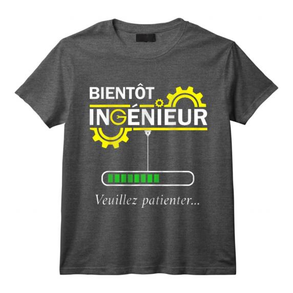 Futur Ingénieur Humour Veuillez Patienter T-Shirt - Cadeau Drôle pour Élèves en Classes Préparatoires et Étudiants en Écoles d'Ingénieurs Futur Ingénieur Humour Veuillez Patienter T-Shirt - Cadeau Drôle pour Élèves en Classes Préparatoires et Étudiants en Écoles d'Ingénieurs