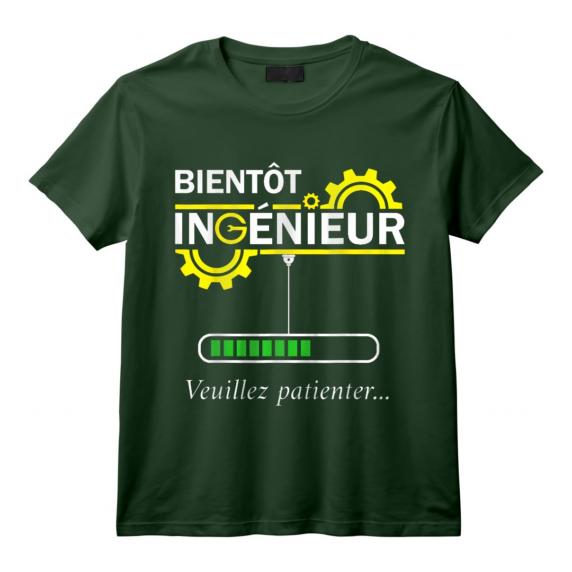 Futur Ingénieur Humour Veuillez Patienter T-Shirt - Cadeau Drôle pour Élèves en Classes Préparatoires et Étudiants en Écoles d'Ingénieurs Futur Ingénieur Humour Veuillez Patienter T-Shirt - Cadeau Drôle pour Élèves en Classes Préparatoires et Étudiants en Écoles d'Ingénieurs