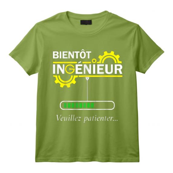 Futur Ingénieur Humour Veuillez Patienter T-Shirt - Cadeau Drôle pour Élèves en Classes Préparatoires et Étudiants en Écoles d'Ingénieurs Futur Ingénieur Humour Veuillez Patienter T-Shirt - Cadeau Drôle pour Élèves en Classes Préparatoires et Étudiants en Écoles d'Ingénieurs