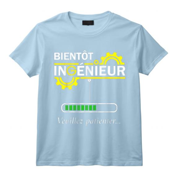 Futur Ingénieur Humour Veuillez Patienter T-Shirt - Cadeau Drôle pour Élèves en Classes Préparatoires et Étudiants en Écoles d'Ingénieurs Futur Ingénieur Humour Veuillez Patienter T-Shirt - Cadeau Drôle pour Élèves en Classes Préparatoires et Étudiants en Écoles d'Ingénieurs