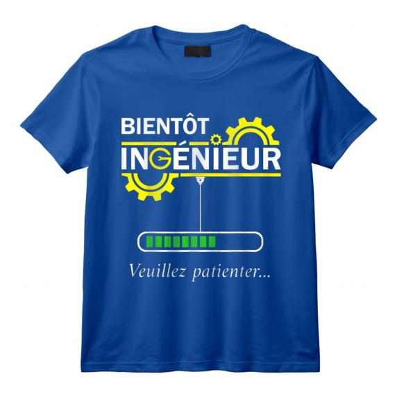 Futur Ingénieur Humour Veuillez Patienter T-Shirt - Cadeau Drôle pour Élèves en Classes Préparatoires et Étudiants en Écoles d'Ingénieurs Futur Ingénieur Humour Veuillez Patienter T-Shirt - Cadeau Drôle pour Élèves en Classes Préparatoires et Étudiants en Écoles d'Ingénieurs