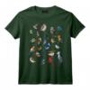 Rouge-Gorge Bouvreuil Oiseau De Jardin Animal Biologiste T-Shirt - Passion Nature Ornithologie