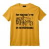 Humour d'Agriculteur, Mon Tracteur et Moi, T-Shirt - Duo Inséparable pour Passionnés d'Agriculture