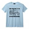 Humour d'Agriculteur, Mon Tracteur et Moi, T-Shirt - Duo Inséparable pour Passionnés d'Agriculture