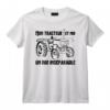 Humour d'Agriculteur, Mon Tracteur et Moi, T-Shirt - Duo Inséparable pour Passionnés d'Agriculture