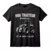 Hommes Conducteur Tracteur Agriculteur Cadeau Agriculteur T-Shirt - Idée Cadeau Drôle pour Amateurs d'Agriculture