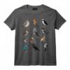 Macareux Moine Colibri Oiseau De Jardin Animal Biologiste T-Shirt - Illustration Unique de la Nature pour Passionnés d'Oiseaux