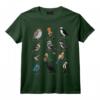 Macareux Moine Colibri Oiseau De Jardin Animal Biologiste T-Shirt - Illustration Unique de la Nature pour Passionnés d'Oiseaux