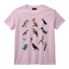 Macareux Moine Colibri Oiseau De Jardin Animal Biologiste T-Shirt - Illustration Unique de la Nature pour Passionnés d'Oiseaux