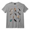Macareux Moine Colibri Oiseau De Jardin Animal Biologiste T-Shirt - Illustration Unique de la Nature pour Passionnés d'Oiseaux