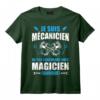 Cadeau mécanicien garage mécano humour voiture citation T-Shirt - Idée Originale pour Anniversaire ou Noël
