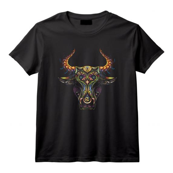 T-shirt Taureau Zodiaque Anniversaire Vache Taureau Floral Farmer Tee - Cadeau Original pour Agriculteurs et Fans d'Art Asiatique T-shirt Taureau Zodiaque Anniversaire Vache Taureau Floral Farmer Tee - Cadeau Original pour Agriculteurs et Fans d'Art Asiatique