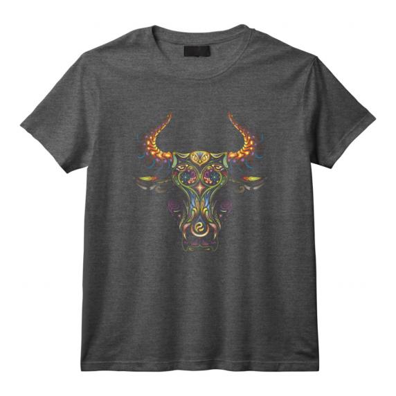 T-shirt Taureau Zodiaque Anniversaire Vache Taureau Floral Farmer Tee - Cadeau Original pour Agriculteurs et Fans d'Art Asiatique T-shirt Taureau Zodiaque Anniversaire Vache Taureau Floral Farmer Tee - Cadeau Original pour Agriculteurs et Fans d'Art Asiatique