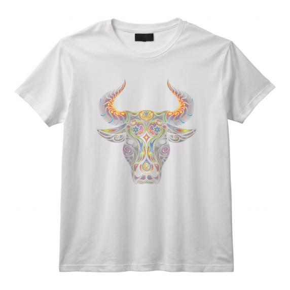 T-shirt Taureau Zodiaque Anniversaire Vache Taureau Floral Farmer Tee - Cadeau Original pour Agriculteurs et Fans d'Art Asiatique T-shirt Taureau Zodiaque Anniversaire Vache Taureau Floral Farmer Tee - Cadeau Original pour Agriculteurs et Fans d'Art Asiatique