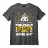 Voici À Quoi Ressemble le Véritable bricoleur - Humour drôle T-Shirt pour Artisan - Idée Cadeau Amusante pour Papy, Papa, Oncle ou Ami