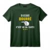 Homme Si je suis bourré c'est de sa faute Apero et L'alcool Humour T-Shirt - Original et Drôle pour Soirées Festives