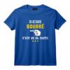 Homme Si je suis bourré c'est de sa faute Apero et L'alcool Humour T-Shirt - Original et Drôle pour Soirées Festives