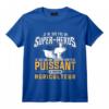 Je ne suis pas un Super-Héros je suis un Agriculteur T-Shirt - Fierté et Humour pour Passionnés d'Agriculture