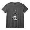 T-shirt vintage avec motif corbeau noir et tête de mort - Unisexe - Idéal pour Amateurs des Oiseaux - Cadeau Unique pour Anniversaire ou Noël