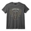 Santa Cruz Penny Farthing Vélo Steampunk Ailé T-Shirt Vintage - Cadeau Cycliste Unique pour Amateurs de Style Rétro