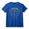 Santa Cruz Penny Farthing Vélo Steampunk Ailé T-Shirt Vintage - Cadeau Cycliste Unique pour Amateurs de Style Rétro