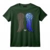 Les Nouvelles Ailes de Daryl Dixon HapBird Manche Longue - T-shirt Fan de The Walking Dead pour Superfans