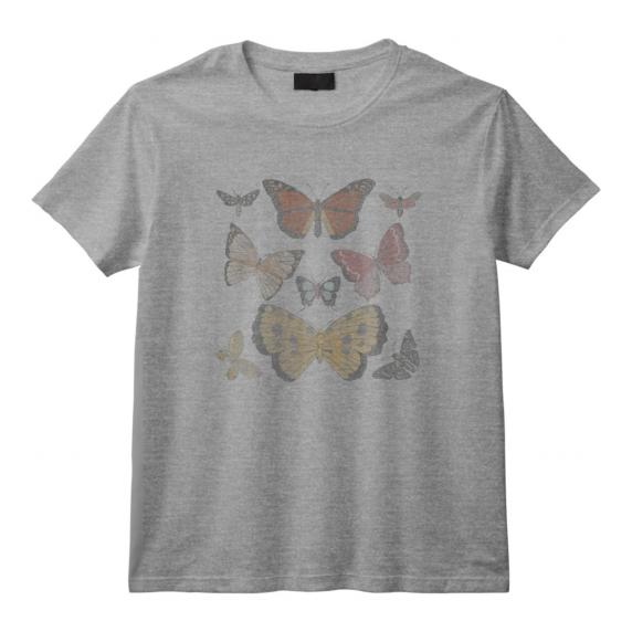 Fairy Grunge Fairycore Papillon Esthétique Cottagecore T-Shirt - Vêtements Gothiques Originaux pour Homme et Femme