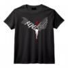 Style Punk Rock Ala d'ange rebelle T-Shirt - Vêtement urbain alternatif pour Amateurs de Rock et de Punk